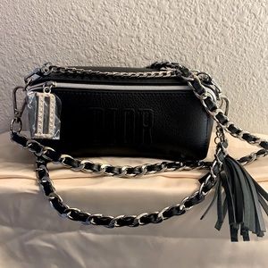 DIOR makeup bag converted to crossbody bag